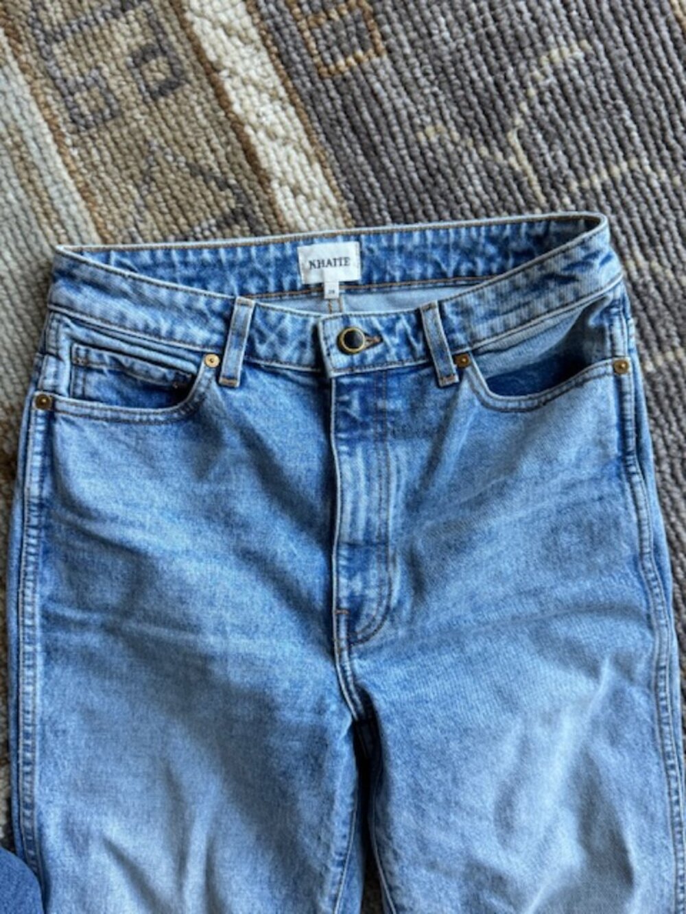 Khaite Abigail Stretch Jean in Bryce, size 28 / BRYCE STRETCH - Picture 5 of 7